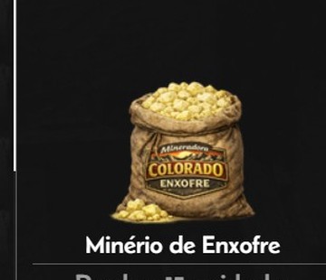 Minério de Enxofre